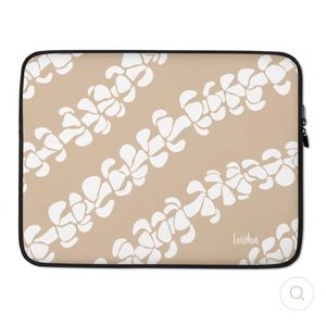 Leiohu Puakenikeni laptop sleeve